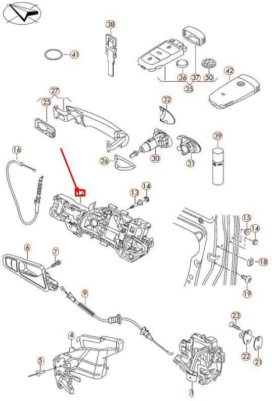 VAG VW PASSAT B6 Priekinės Dešinės Durų Rankenos Tvirtinimo Juosta LHD 3C0837886J NAUJA ORIGINALI