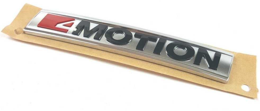 VAG VW Passat Galinė bagažinės dalis 4Motion Chromuota emblema su ženkliuku originali 3G0853675TMGM