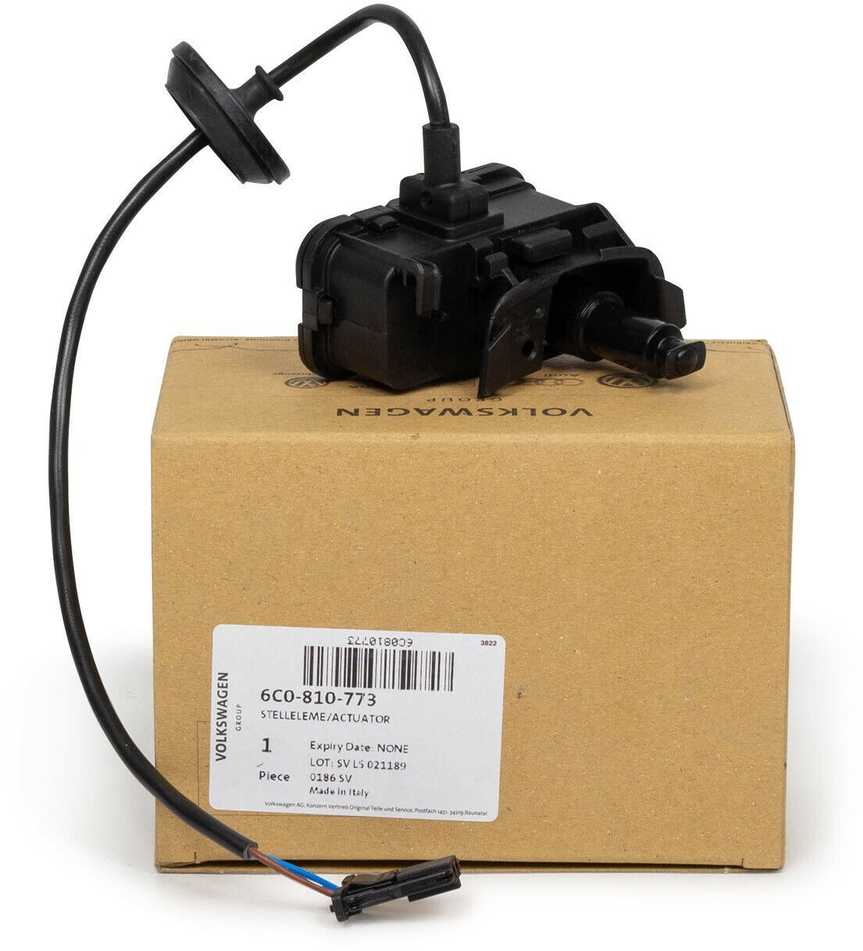 VAG VW POLO 09-18 Kuro durų dangtelio atidarymo mechanizmas 6C0810773 Originalus