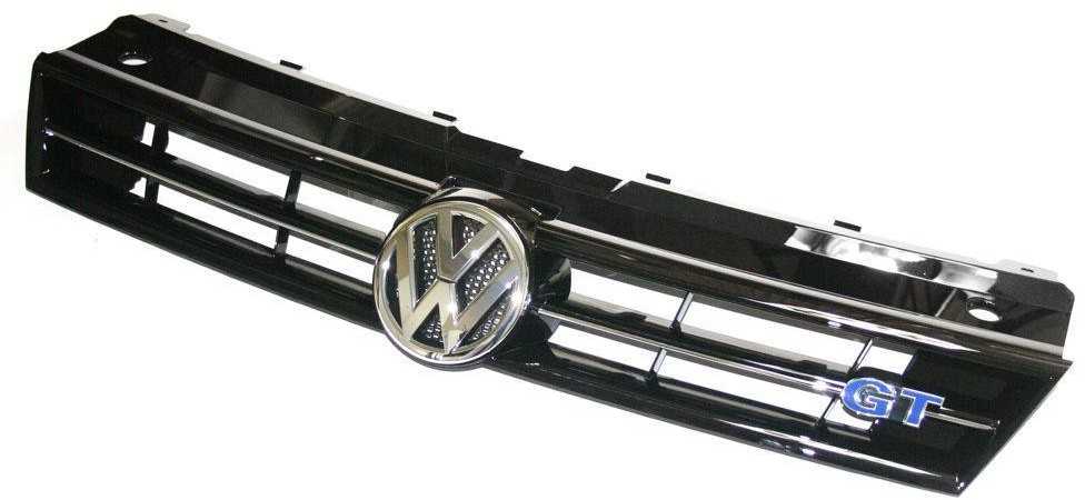 VAG VW POLO 6R GT Priekinis Bamperis Radiatoriaus Grotelės 6R0853651AB FOD NAUJAS ORIGINALUS