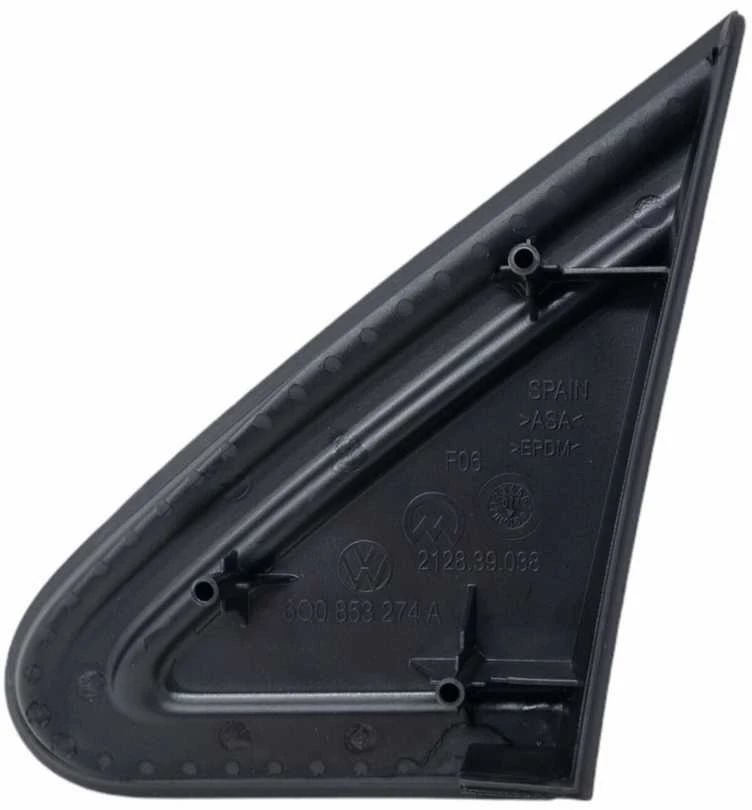 VAG VW Polo A statramsčio veidrodėlio apdaila dešinė juoda apdaila 6Q0853274A9B9 originali