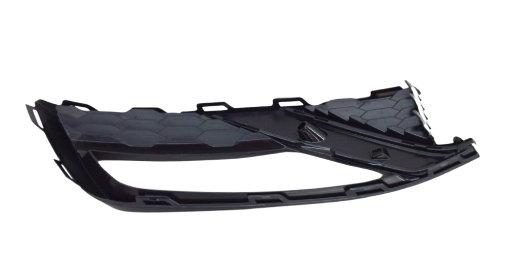 VAG VW POLO GTI 15-17 Priekinis bamperis apatinis dešinysis O/S grotelių apdaila juoda 6C0853666G9B9 Originali