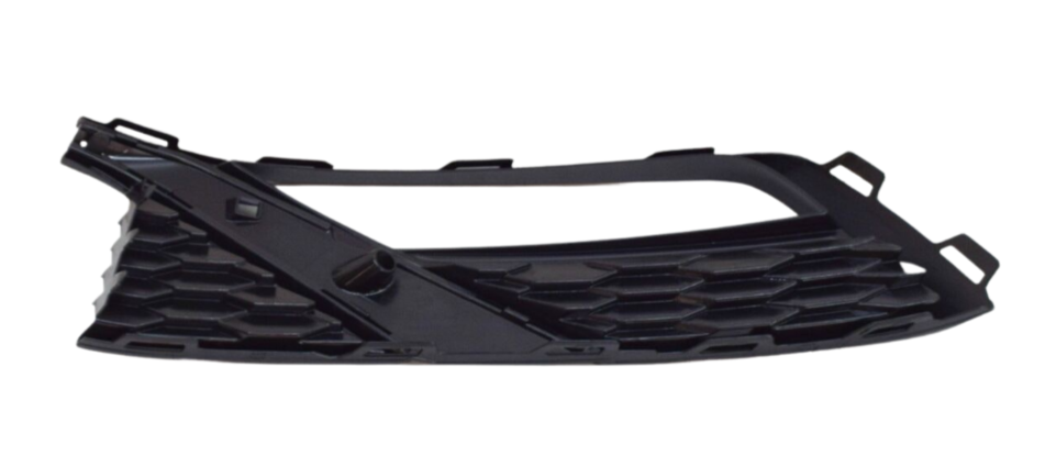VAG VW POLO GTI 15-17 Priekinis bamperis apatinis dešinysis O/S grotelių apdaila juoda 6C0853666G9B9 Originali