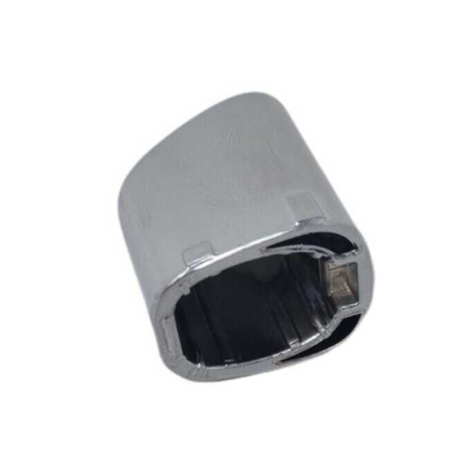 VAG VW Polo Skoda Fabia sidabrinės spalvos rankinio stabdžio svirties mygtukas originalus 6R0711333C