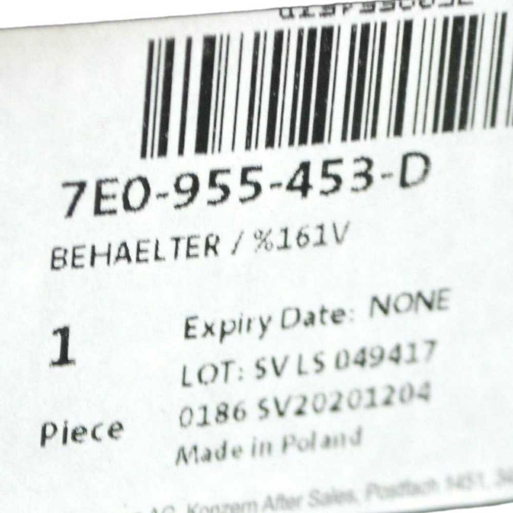 Vag Plovimo Vandens Rezervuaras Volkswagen Transporter Kombi T6 Originalus 7E0955453D