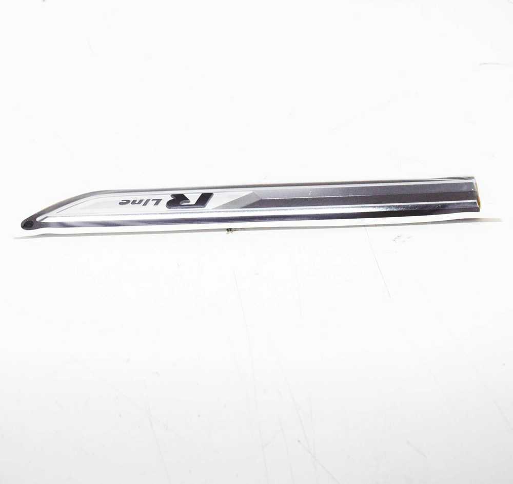 VAG VW priekinių kairės pusės durų emblema R-Line originali 3G8853689GDPJ