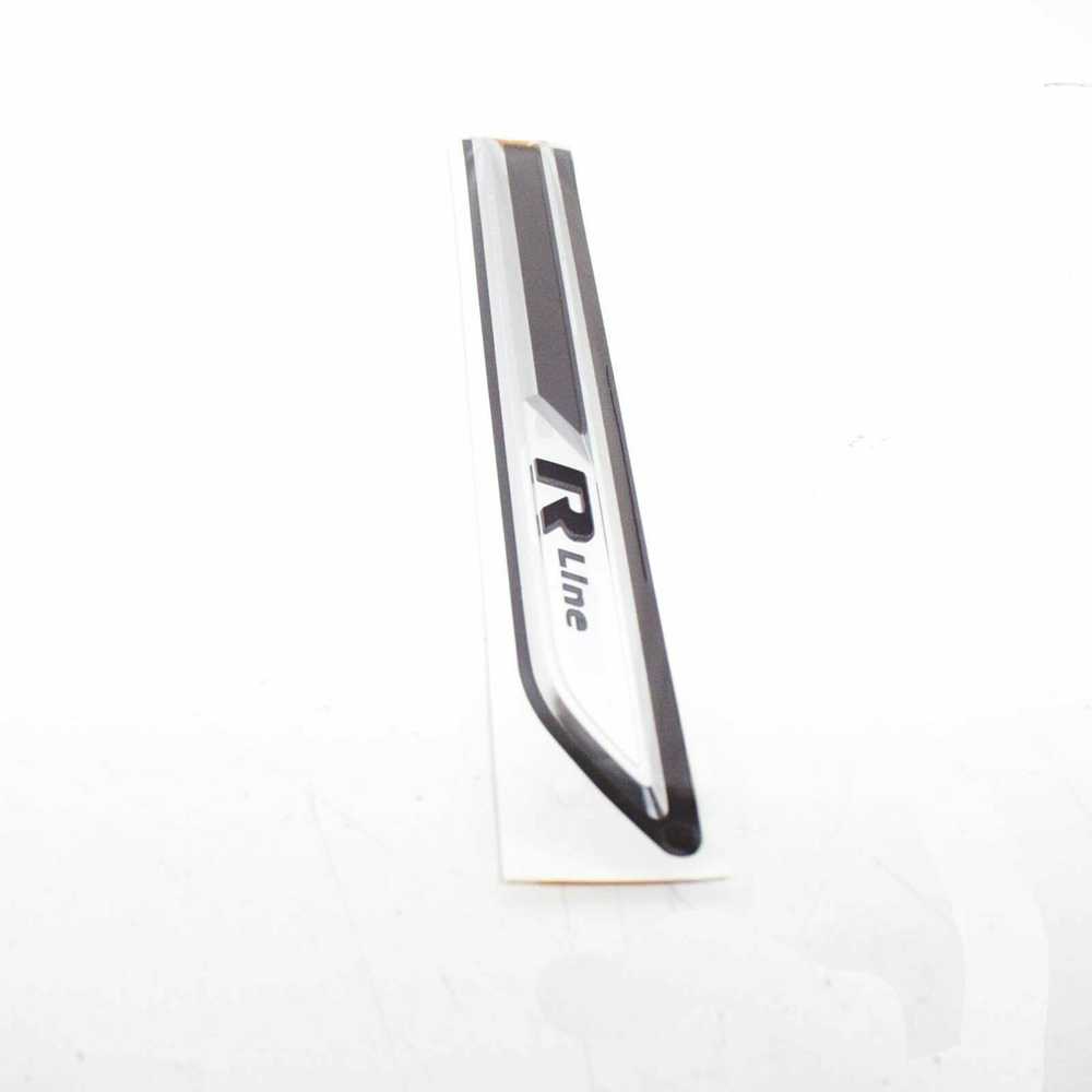 VAG VW priekinių kairės pusės durų emblema R-Line originali 3G8853689GDPJ