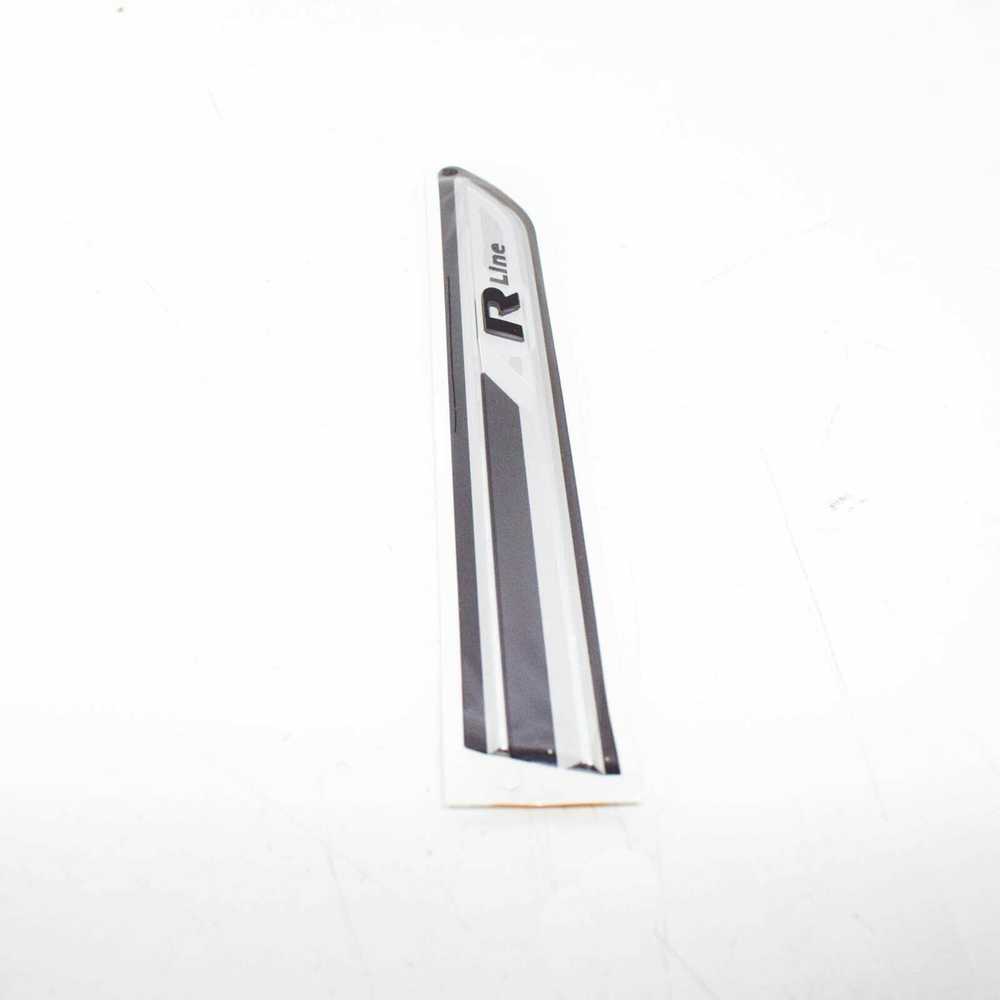 VAG VW priekinių kairės pusės durų emblema R-Line originali 3G8853689GDPJ