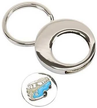 VAG VW raktų pakabukas su "Kombi" padalytu logotipu vežimėlio lustas originalus 231087010BJKA
