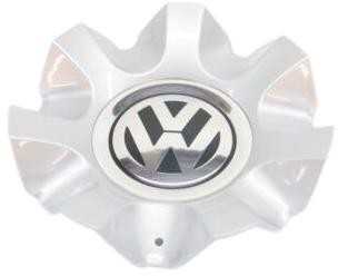 VAG VW ratų centro stebulės dangtelis šviesiai chromuotas antracito spalvos originalus 3D0601149QZWA