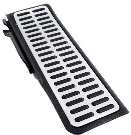 VAG "VW Satin Blackbrushed Alum Base for Foot Support" 1K1864551SUB