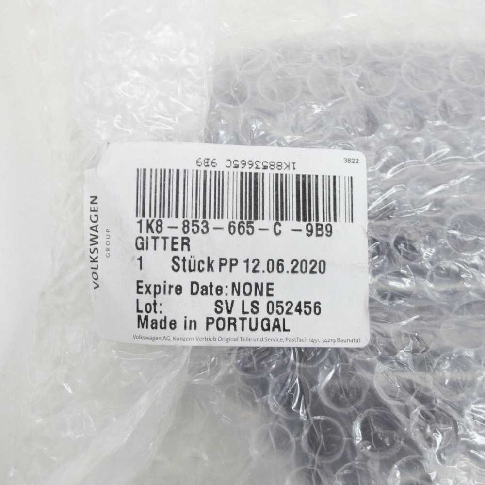 VAG VW SCIROCCO 08-14 NAUJAS ORIGINALUS PRIEKINIS BAMPERIS K/S KAIRĖS APATINĖS RŪKO GROTELĖS 1K8853665C