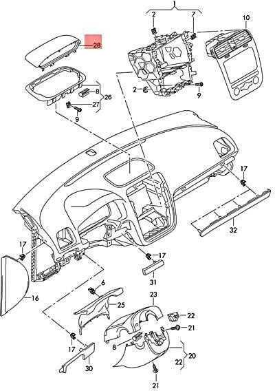 VAG VW Scirocco dangtelis Satin Juodas 1K88572001QB Originalus