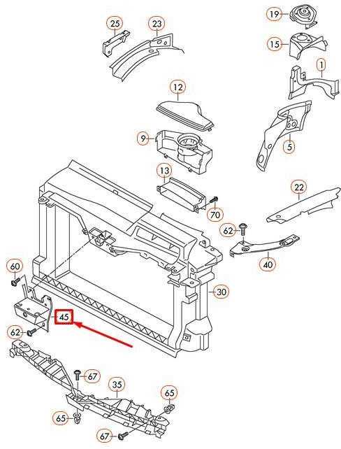 VAG VW Scirocco užrakto laikiklio atrama Originali 1K8805567A