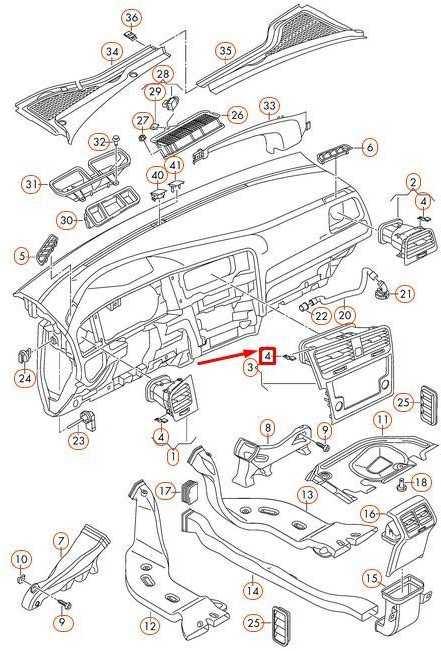 VAG VW SEAT Arteon Atlas prietaisų skydelio oro ventiliacijos angos tvirtinimo spaustukas originalus WHT006970