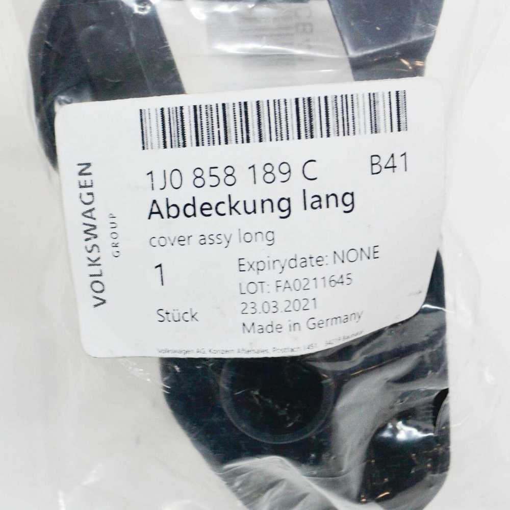 VAG VW SKODA SEAT Amarok Bora Clasico Jetta Golf dangtelis originalus 1J0858189CB41