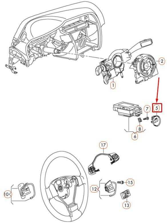 VAG VW Start/Stop uždegimo jungiklio dangtelis originali 3AA905219A9B9