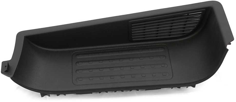 VAG VW T5/T6 dešinės kojos atramos įdėklas juodas originalus 7LA863736E82V