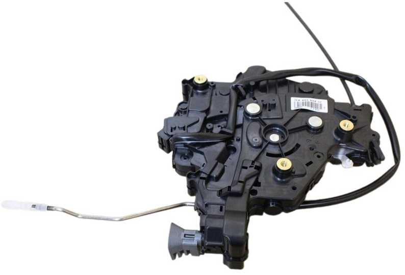 VAG VW T5 T6 dešinės pusės stumdomųjų durų užraktas originalus 7E0843654CF