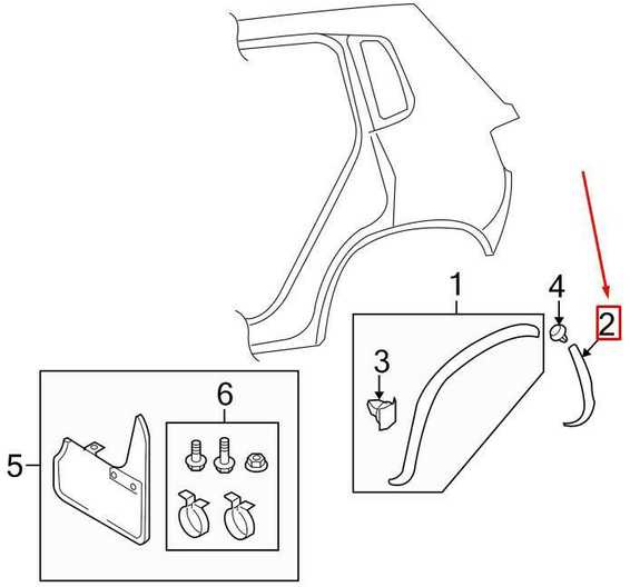 VAG VW TIGUAN 2008-2016 Ratų arkos dangtelis Apdailos detalė apatinė galinė dešinė O/S originali 5N0853818C9B9