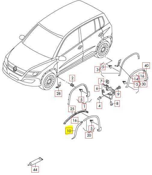 VAG VW Tiguan 5N2 ratų dangtis originalus 5N0854969H9B9