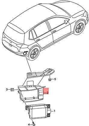 VAG VW Tiguan Allspace 0T1 BW2 laikiklis 5NA907455 Originalus