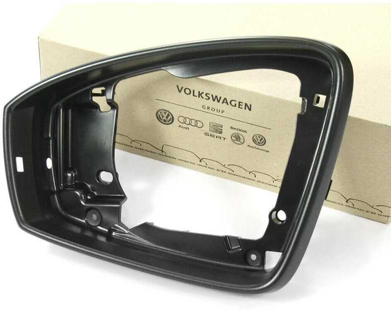 VAG VW TIGUAN išorinio veidrodžio rėmo kairės pusės apdaila Originali 5NA857601A9B9