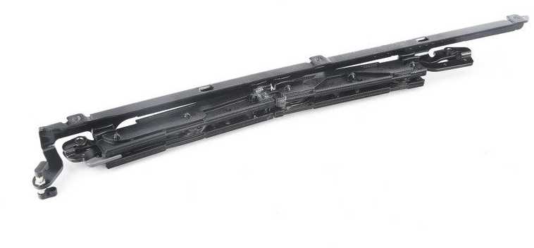 VAG VW TIGUAN MK1 priekinio stoglangio stumdymo ir pakreipimo mechanizmo rinkinys originalus 1K9898738B