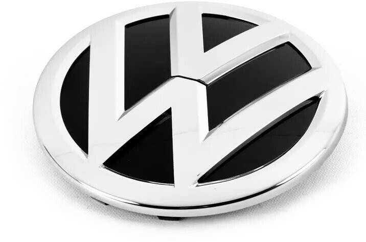 VAG VW TIGUAN priekinio bamperio radiatoriaus grotelės ženkliukas originalus 2K5853600