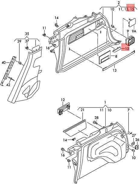 VAG VW Touareg 7P5 7P6 dangtelis originalus 7P686774882V
