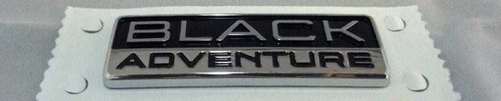VAG VW Touareg juodas nuotykių emblema bagažinės dangtis 7P6853688BDPJ originalus