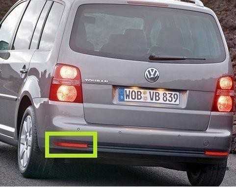 VAG VW TOURAN 07-10 GALINIS BUFERIS KAIRĖS PUSĖS ATSPINDYS ORIGINALUS 1T0945105A