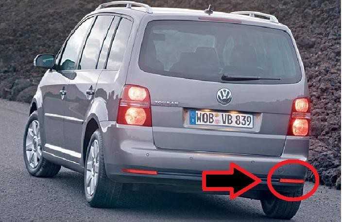 VAG VW Touran galinis dešinysis atšvaitas Galinio žibinto atšvaitas 1T0945106A originalus