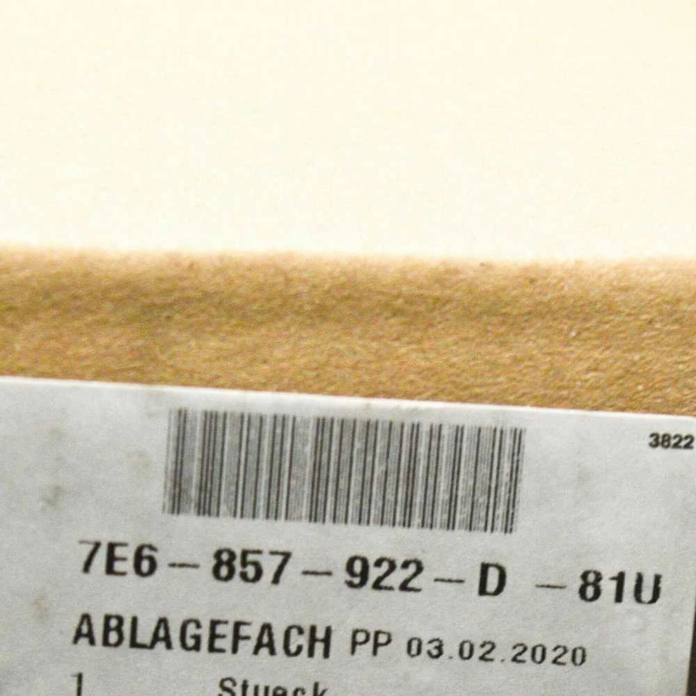 VAG VW TRANSPORTER T6 prietaisų skydelio centrinė daiktadėžė RHD originali 7E6857922D81U