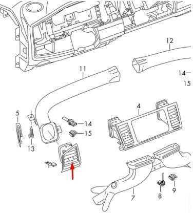 VAG VW Transporter VI Priekinis Skydelio Kairysis Oro Ventiliacijos Kanalas 7E5819203JJDY LHD NAUJAS ORIGINALUS