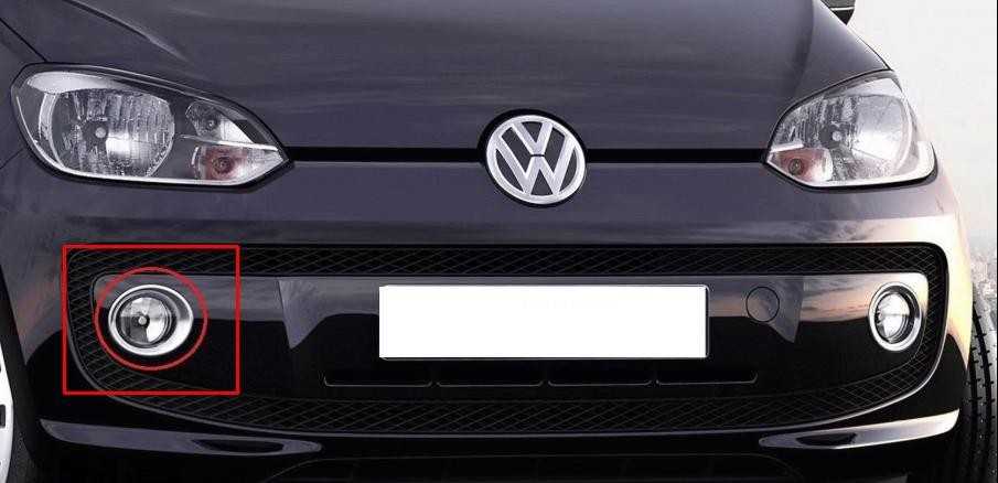 VAG VW Up! Priekinio dešiniojo rūko žibinto apvado žiedo apdaila 1S0853400A2ZZ originali