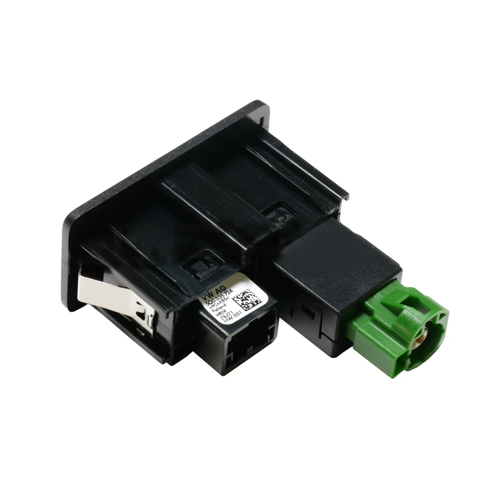 VAG USB ir AUX-IN jungtis Volkswagen Golf Jetta Passat Originalus 5G0035222F