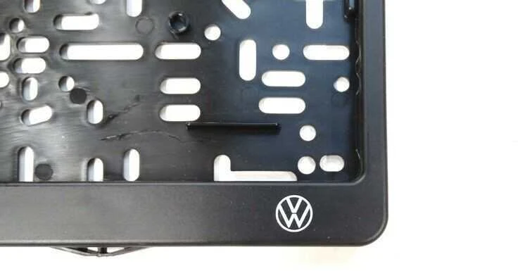 VAG VW valstybinio numerio ženklo laikiklis Logotipo laikiklis originalus 000071801BC