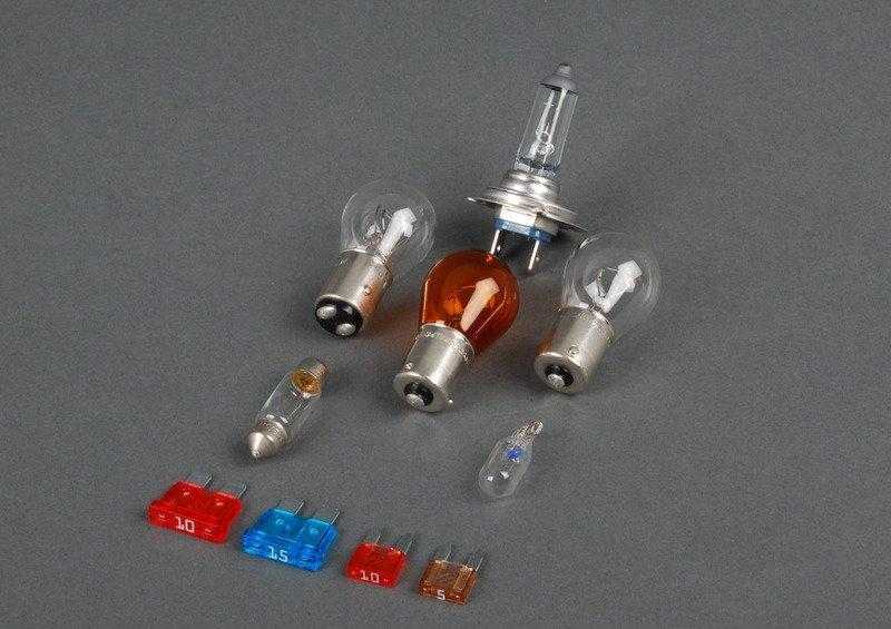 VAG VW vienos H7 lemputės rinkinys 000998204P Originalus
