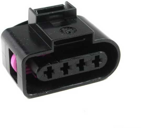 VAG VW VW Audi Skoda SEAT 4 kontaktų uždegimo ritės žvakės jungtis originali 4B0973724