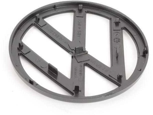VAG VW ženklas Golf 4 IV juodos spalvos priekinės grotelės priekinė emblema su logotipu 1J0853601A041 originali