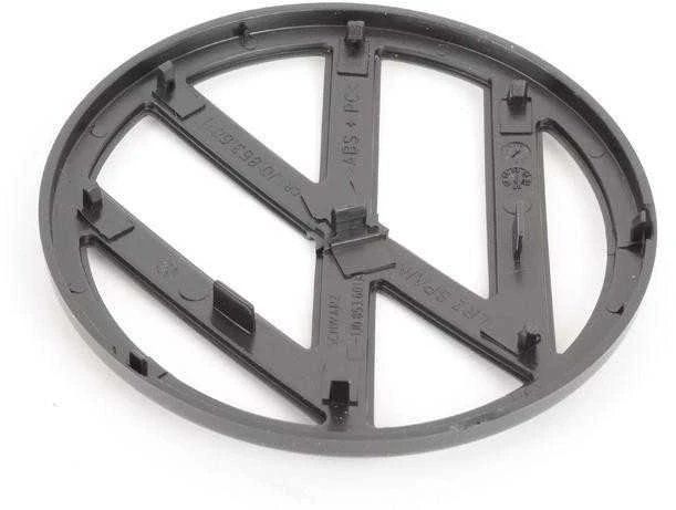 VAG VW ženklas Golf 4 IV juodos spalvos priekinės grotelės priekinė emblema su logotipu 1J0853601A041 originali