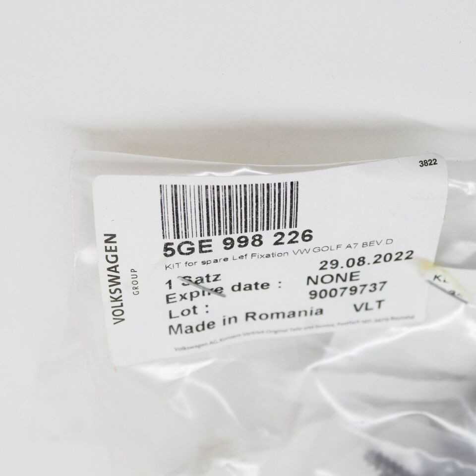 Vag Žibinto Korpuso Remonto Rinkinys Volkswagen Golf 2013 2017 Originalus 5GE998226