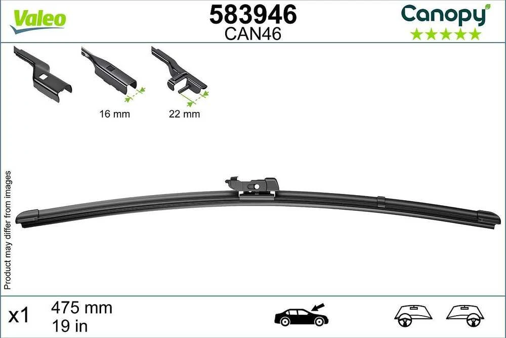 Valeo Valytuvo mentė AUDI Q2 BMW E90 VW Jetta Mk7 OPEL Vivaro B Van X82