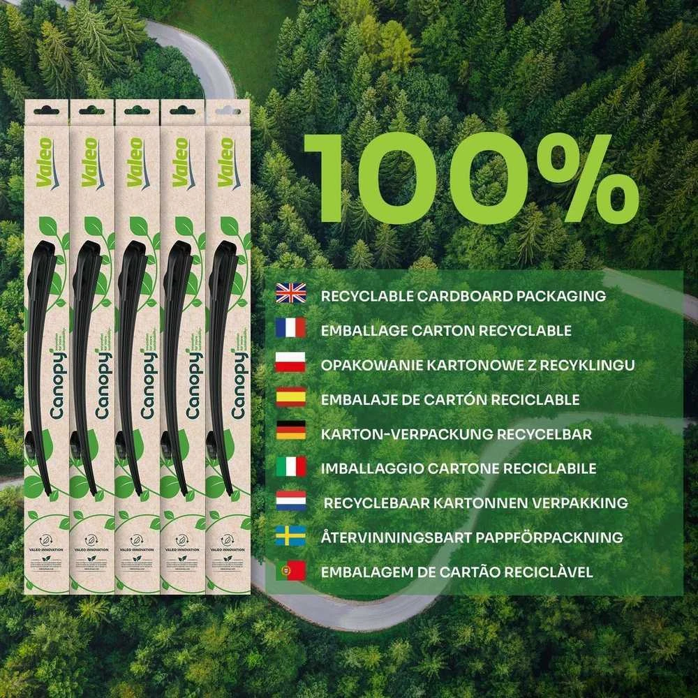 Valeo Valytuvų mentės stogelis tinka "Audi A3 A4 A6 A8 Q5 Q7 BMW X3 X5 Mercedes
