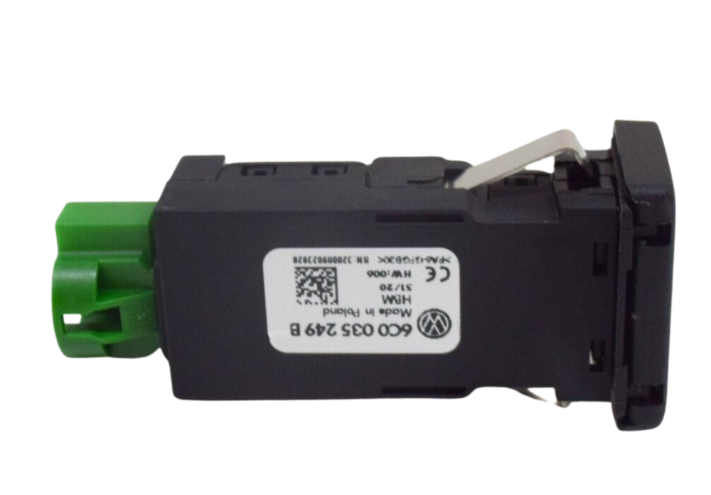 Volksvagen POLO 6C USB lizdas su dangteliu originalus 6C0035249B