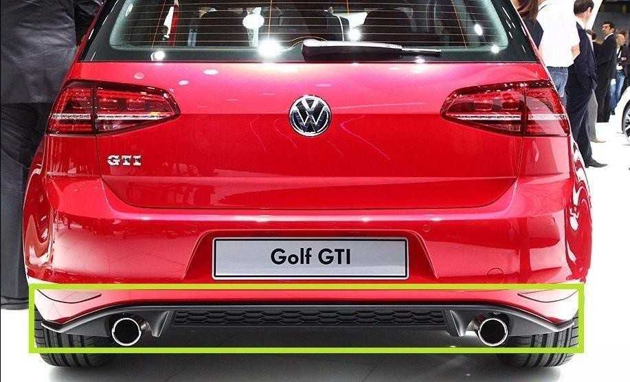 Volkswagen Golf 5G Galinis Difuzorius VAG Originalus 5G6807568F9B9