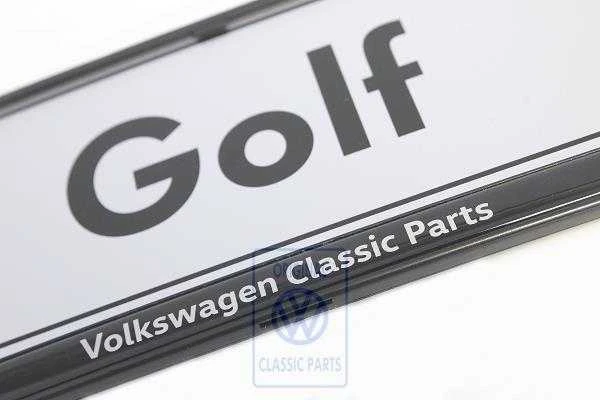 Volkswagen Vag Licencijos Plokštelių Laikiklis Originalus ZCP902967