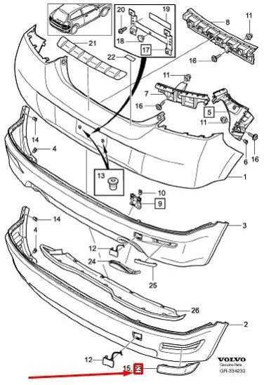 VOLVO C30 galinio bamperio dešinysis atšvaitas Originalus 31213993
