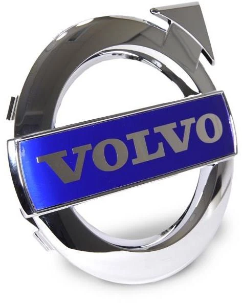 Volvo priekinio grotelių emblema ženklelis logotipas 125mm C30 S40 S60 V50 XC90 31383031